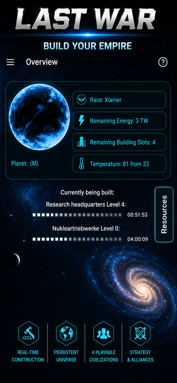Last-War: Galactic Strategy ad creative 1