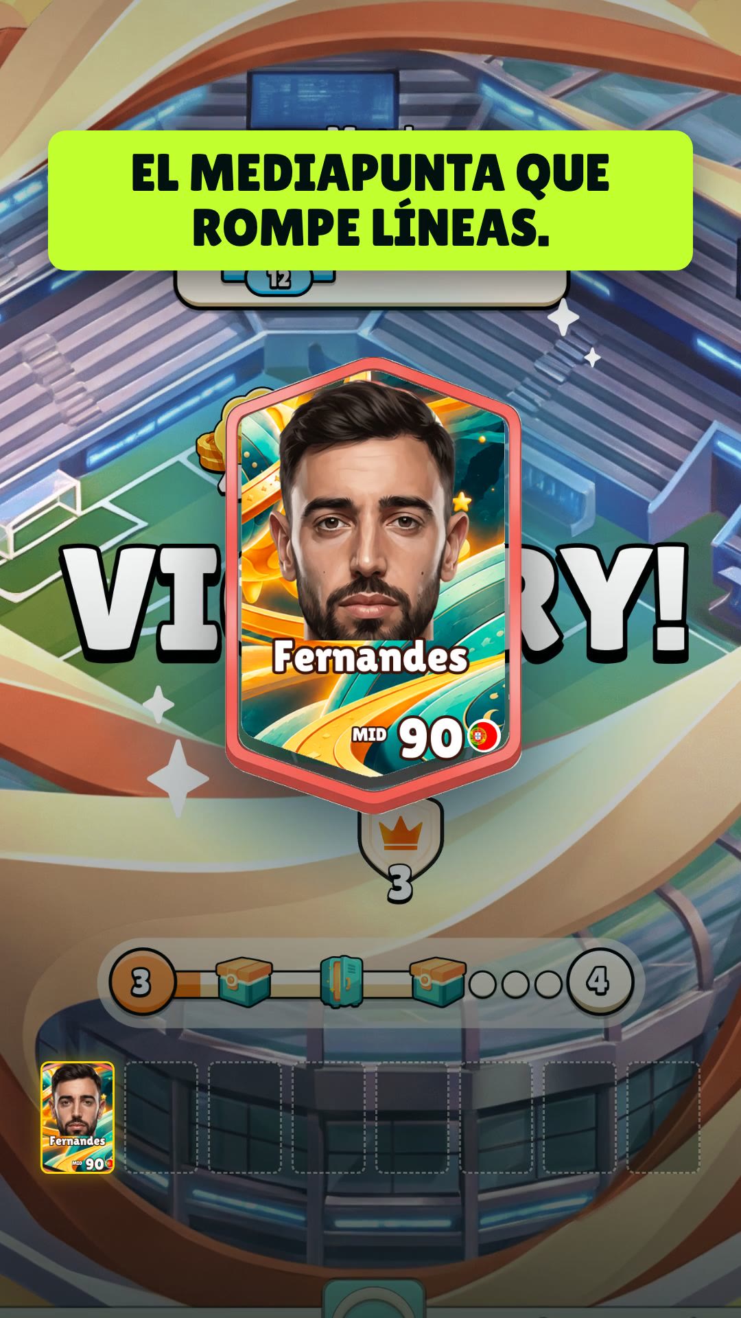 Matchday: Soccer Card Game ad creative