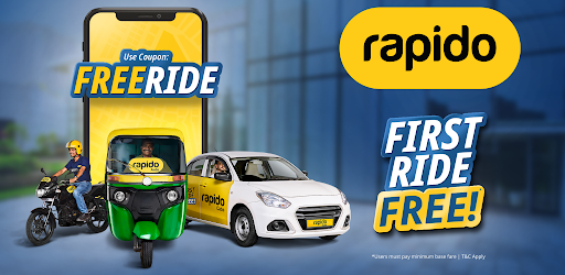 Rapido: Bike-Taxi, Auto & Cabs 广告素材