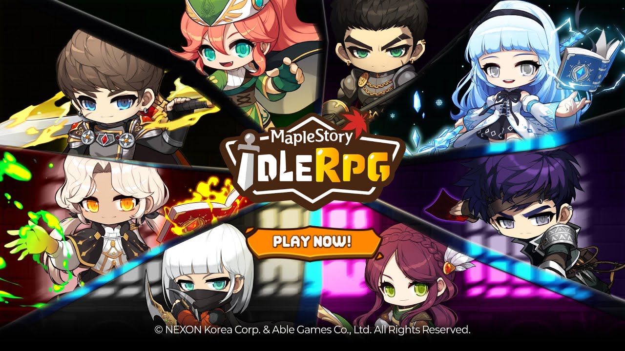 MapleStory : Idle RPG advertising creative