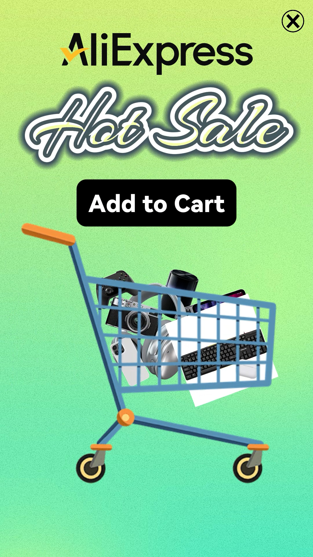 AliExpress - Online Shopping for Popular Electronics, Fashion, Home & Garden, Toys & Sports, Automobiles and More products - AliExpress ad creative