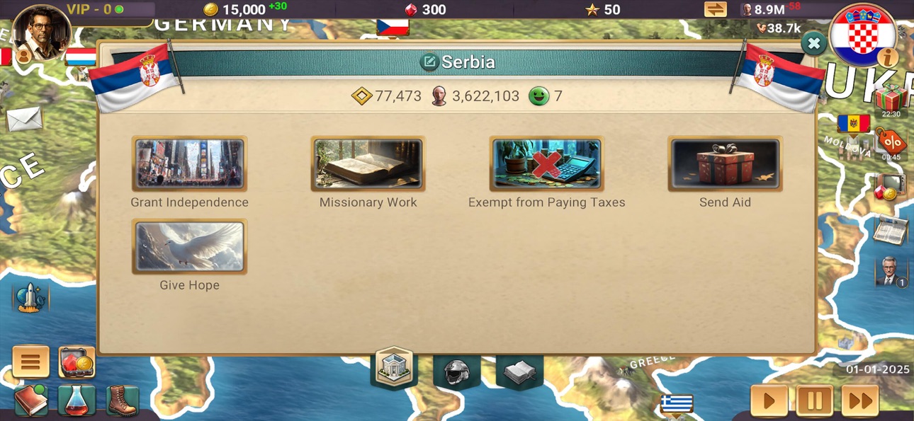 MA 3 – President Simulator ad creative 2