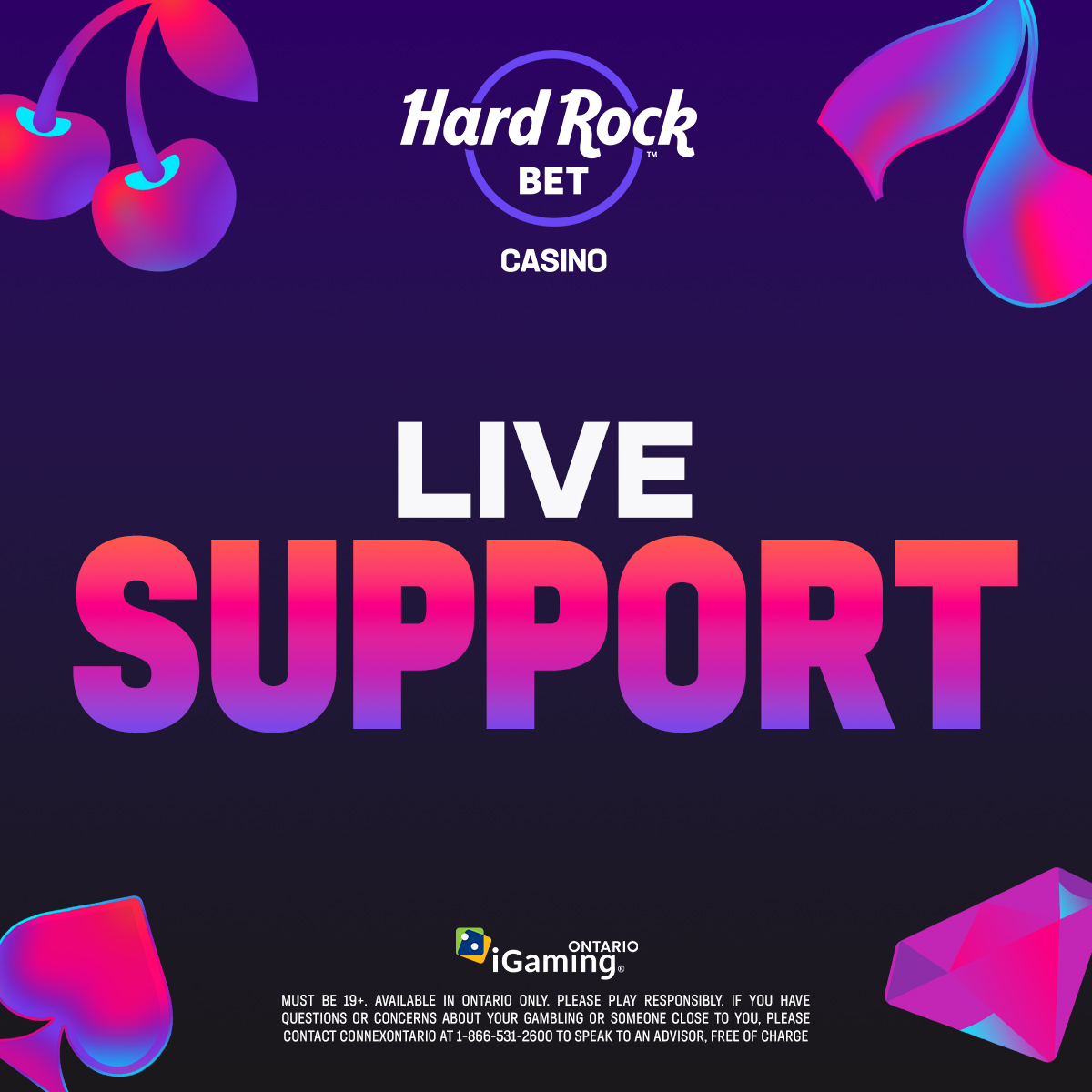 Hard Rock Bet Casino 广告创意 2