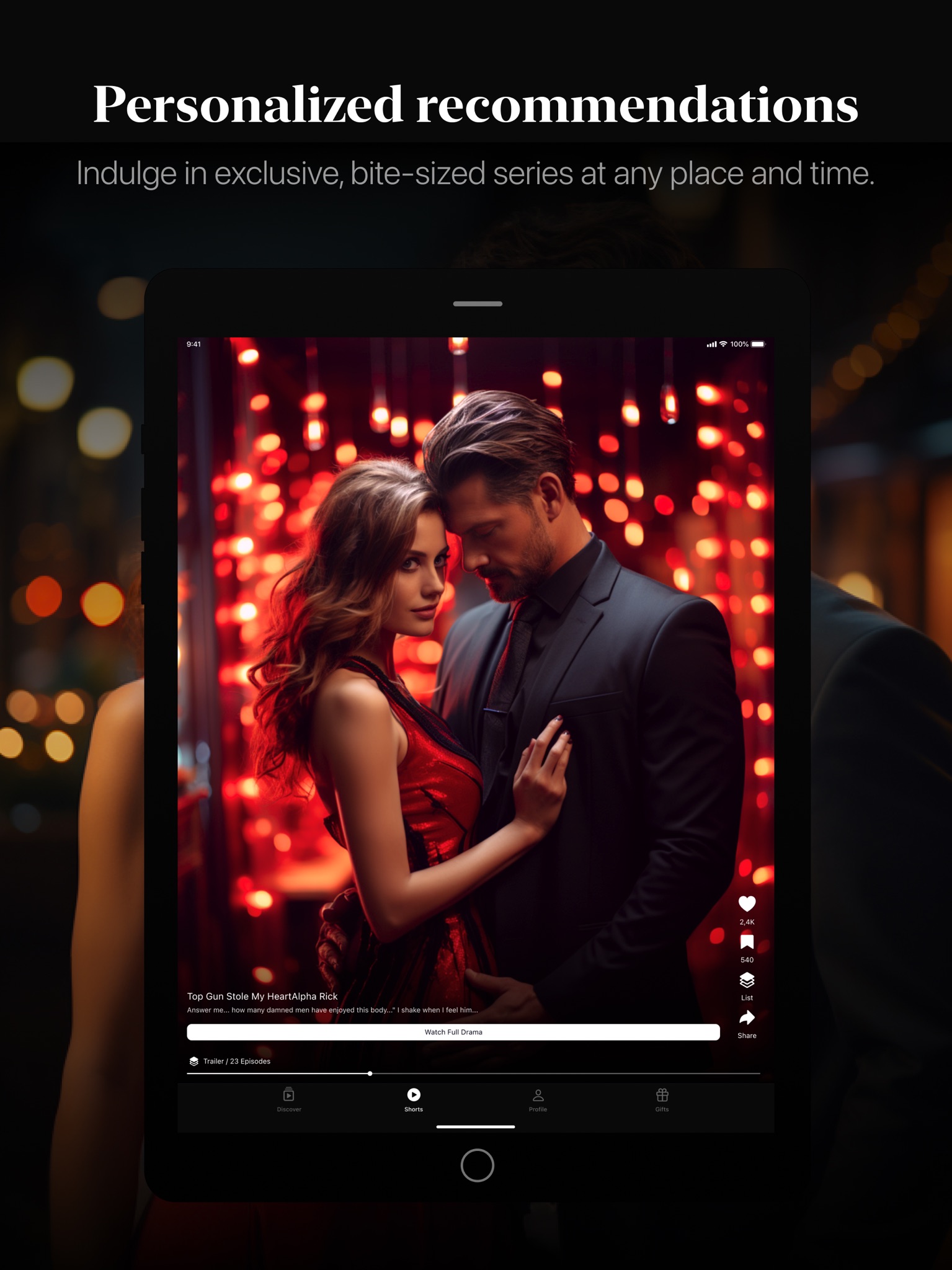DramaShorts: Watch TV & Shows advertising creative 1