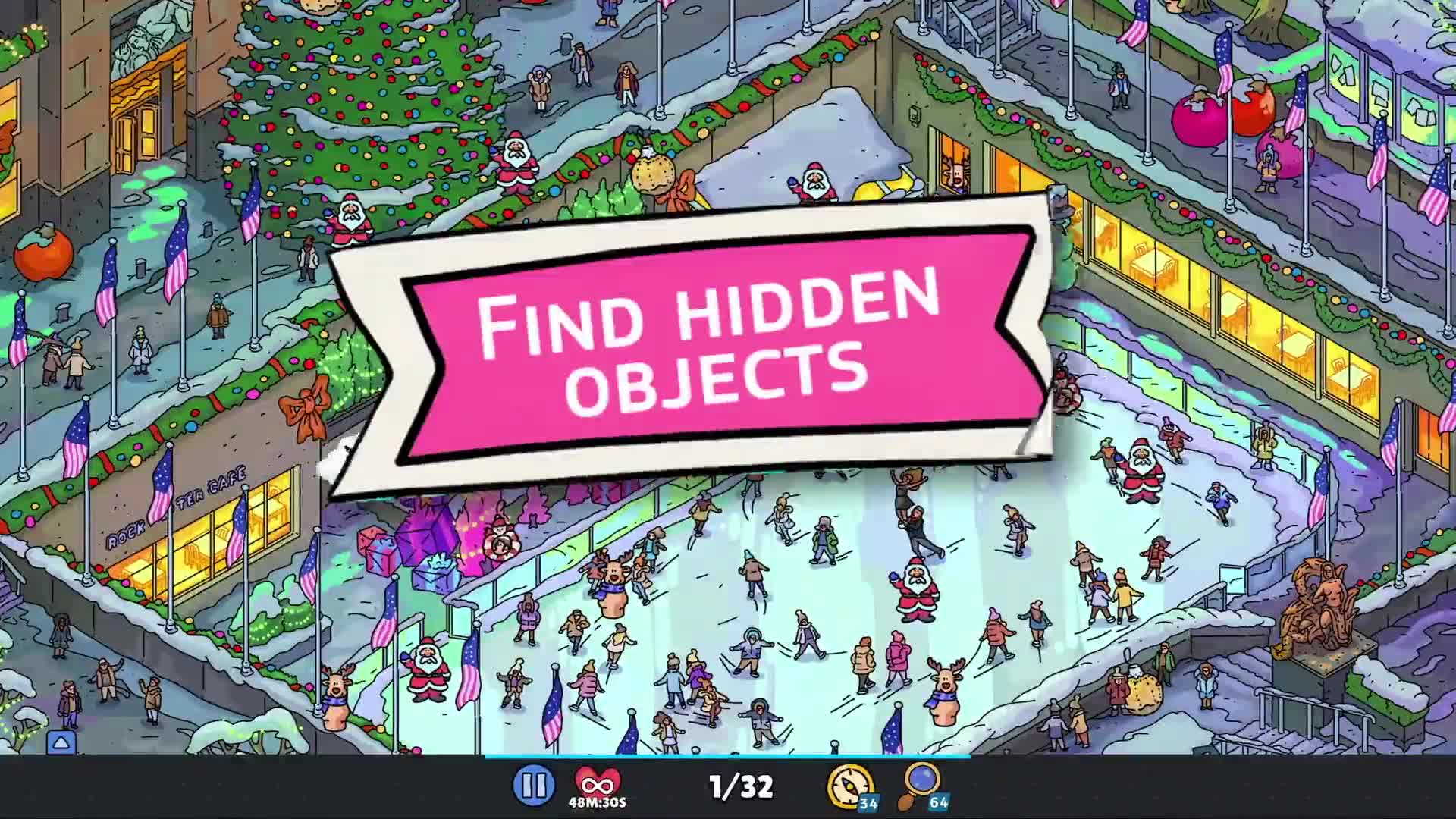Hidden Objects Games ad creative