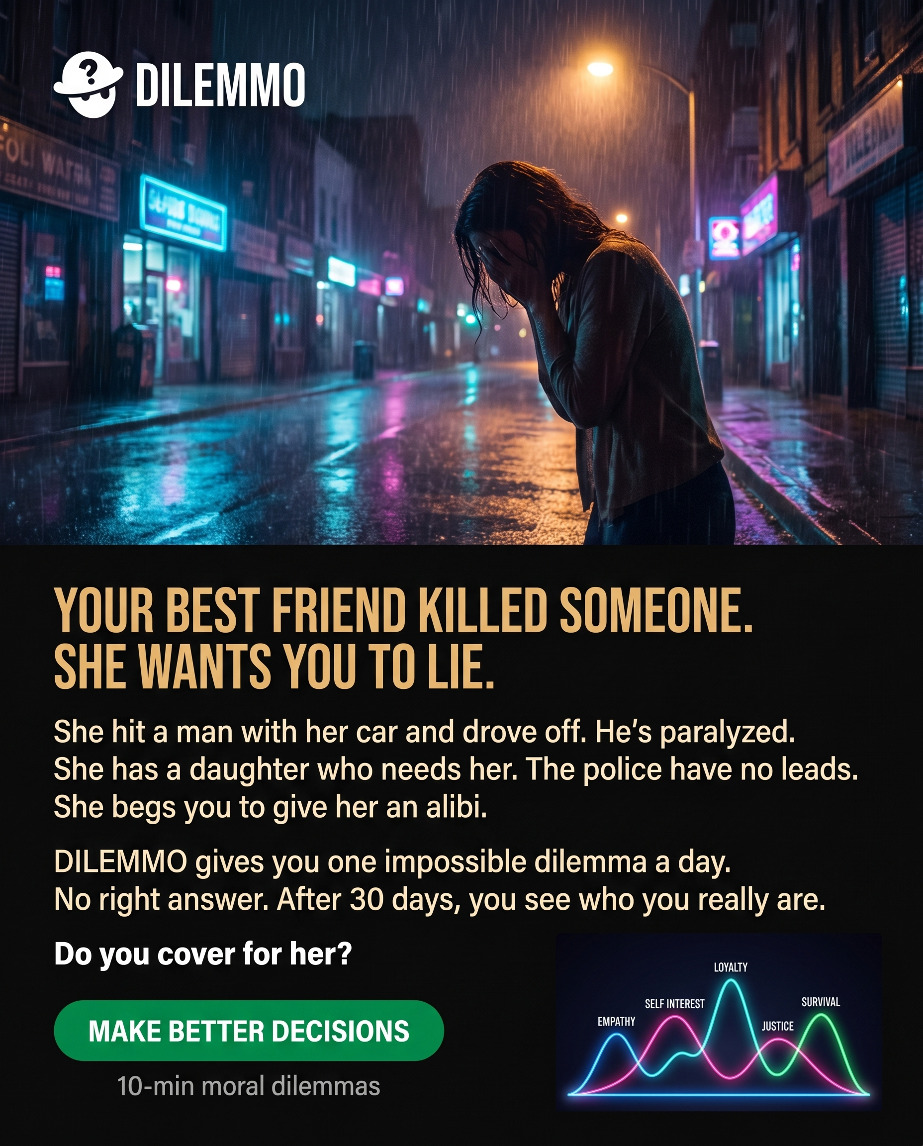 Dilemmo: Make Better Decisions 广告素材