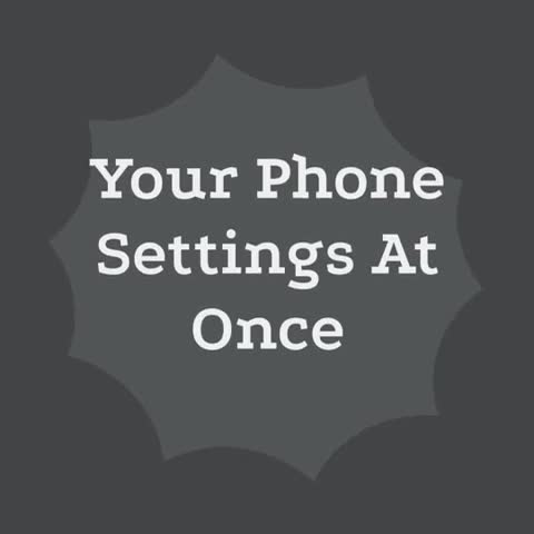 Settings Home 广告素材