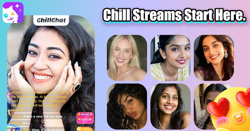 ChillChat - Live Chat & Game advertising creative
