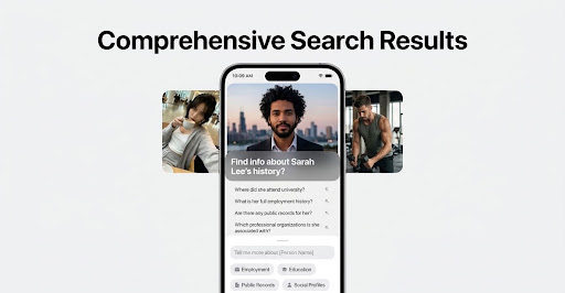 DeepSearch AI - People Finder ad creative