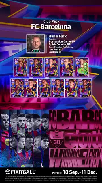 eFootball™ advertising creative