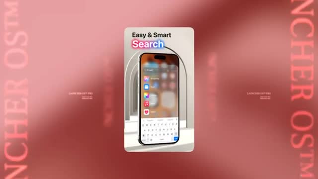 Launcher OS™ Pro 广告素材