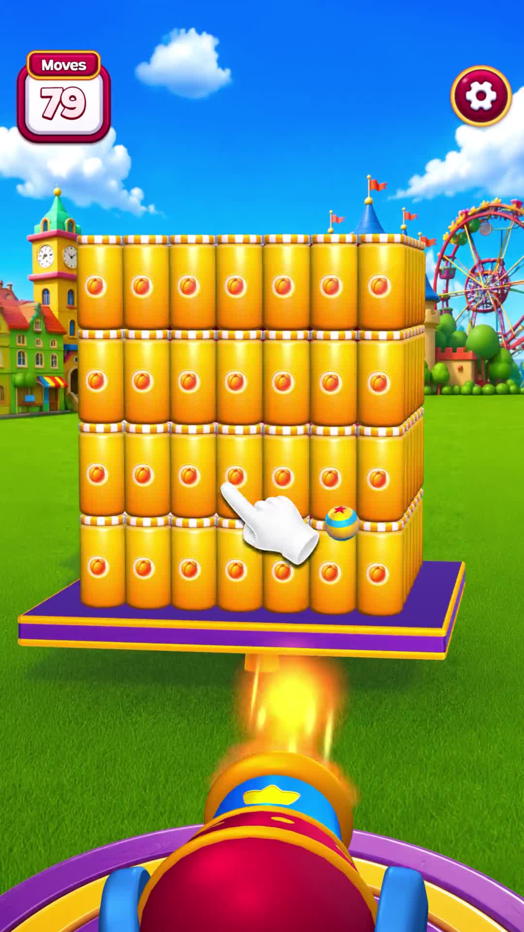 Royal Smash! - Physics Puzzle ad creative