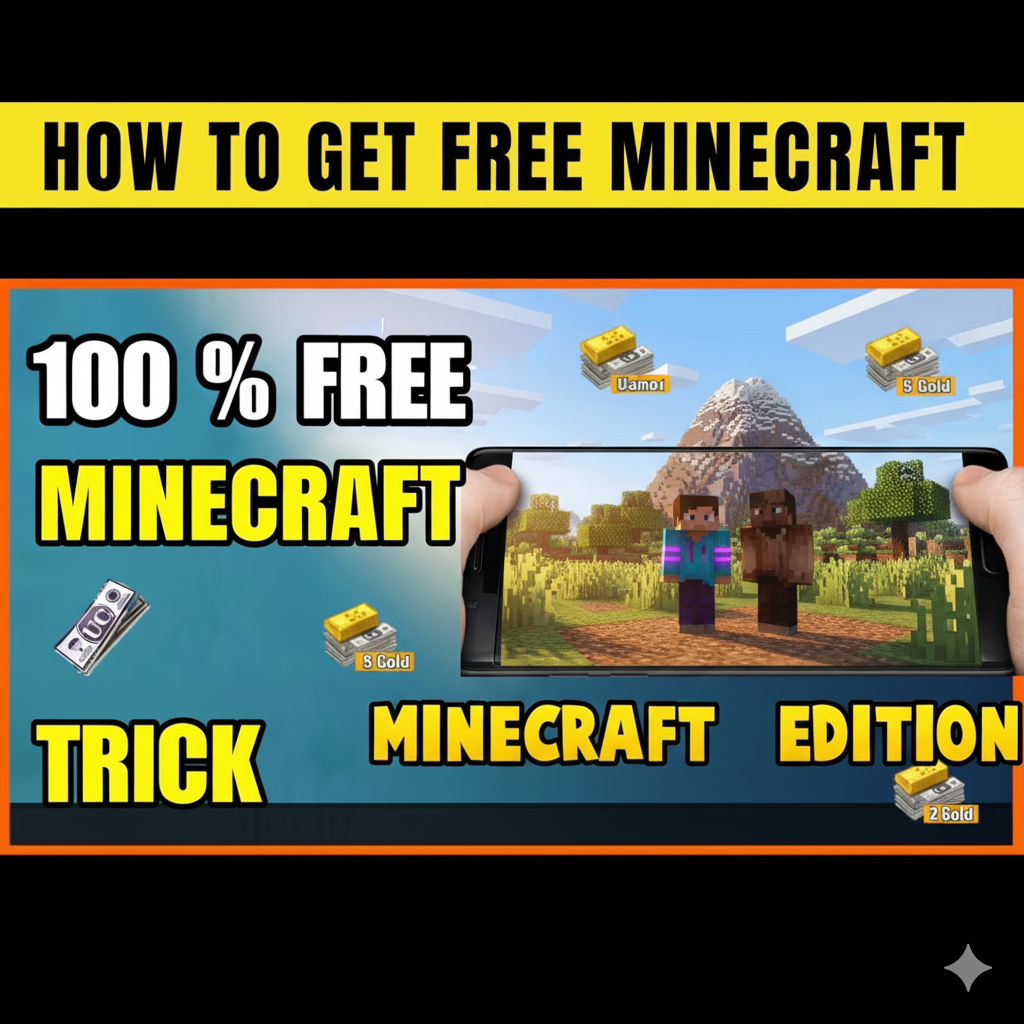 Minecraft Trial advertising creative