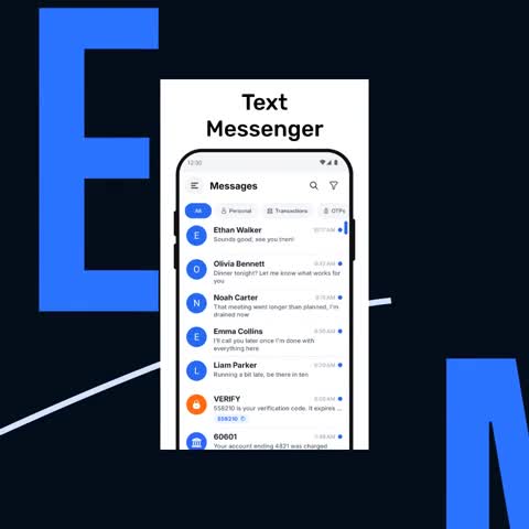 Messages : Text SMS Home ad creative