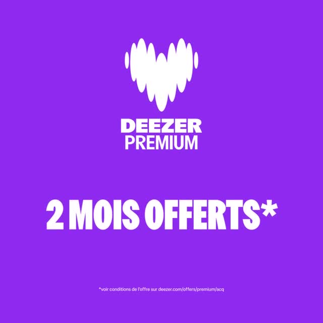 Deezer: Play & Listen to Music advertising creative