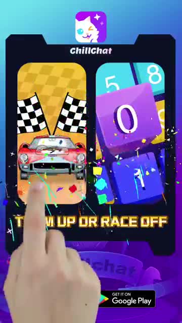 ChillChat - Live Chat & Game advertising creative