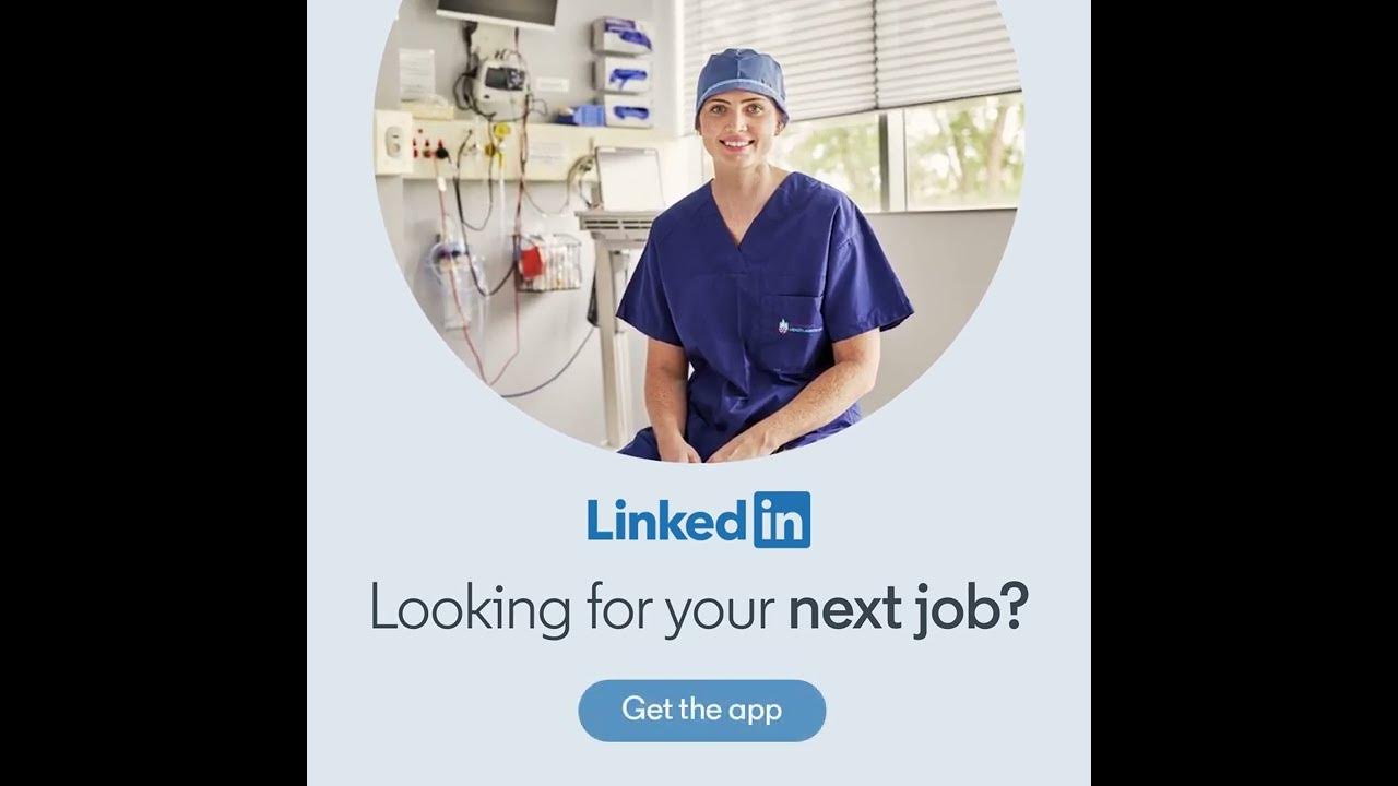 LinkedIn: Network & Job Finder advertising creative