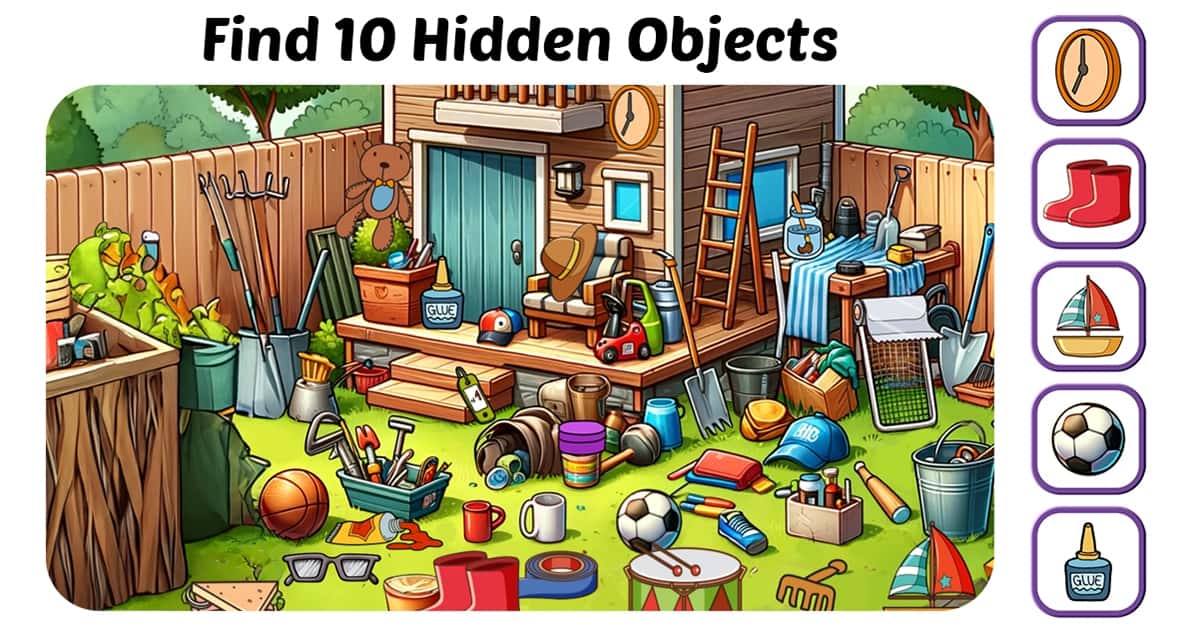 Find Hidden Objects - Spot It! ad creative