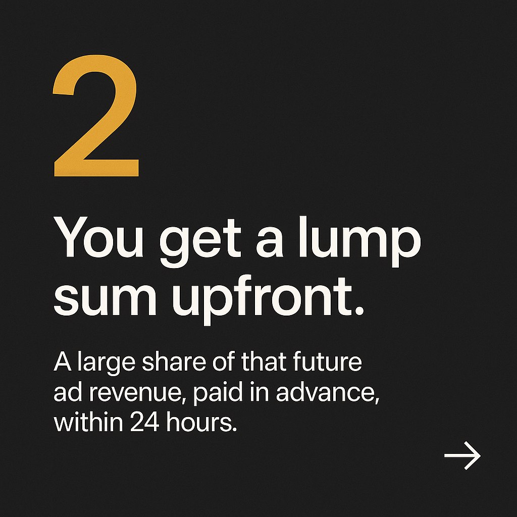Copyright Capital for Creators ad creative 2