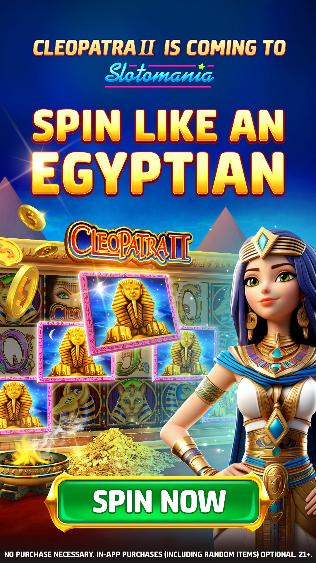 Slotomania™ Slots Casino Games 广告素材