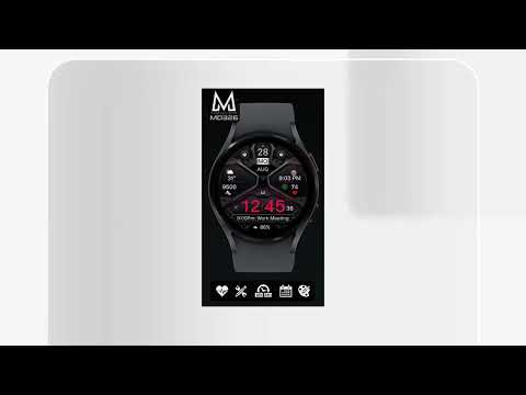 MD326 3D Modern Watch Face advertising creative