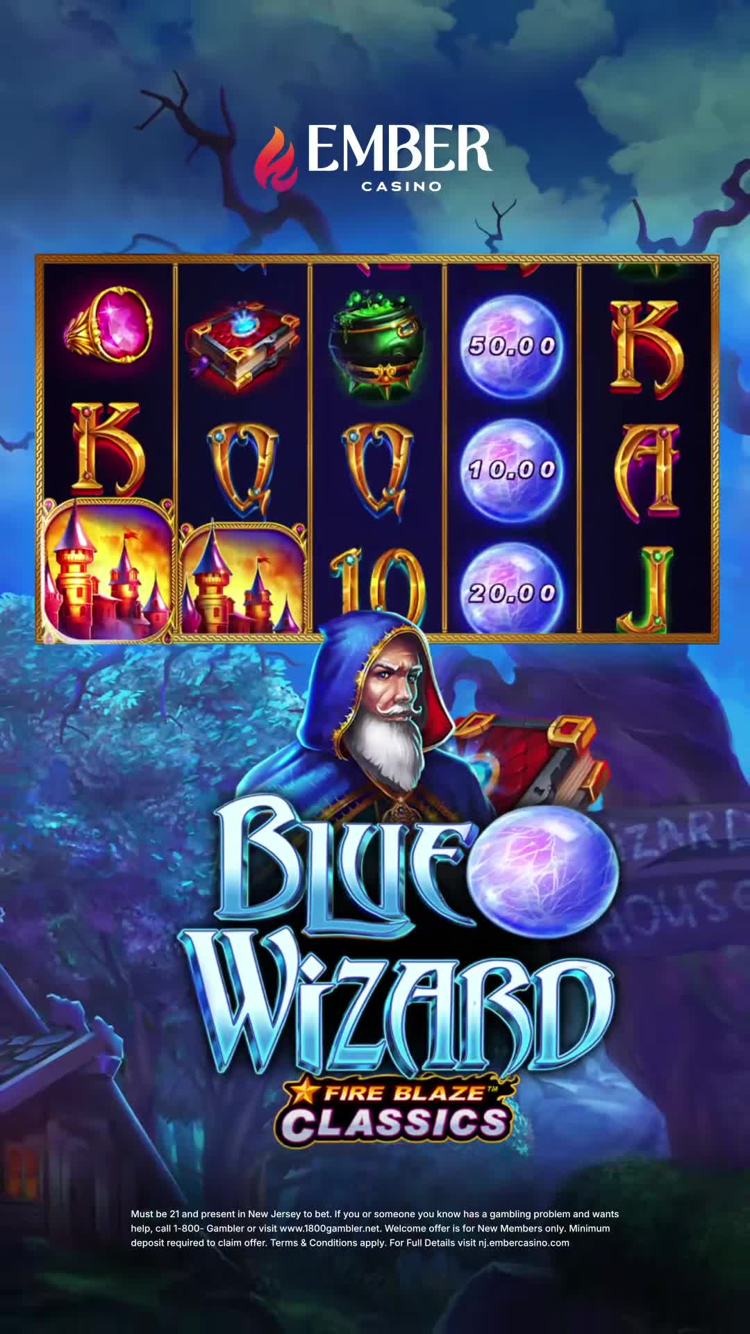 Ember Casino NJ ad creative