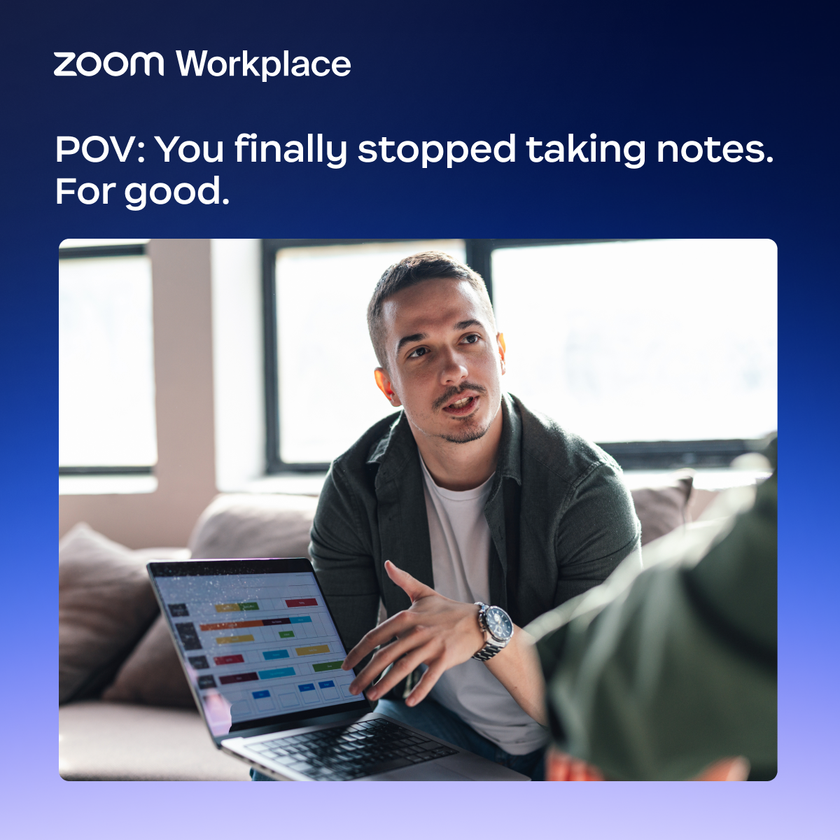 Zoom Workplace advertising creative