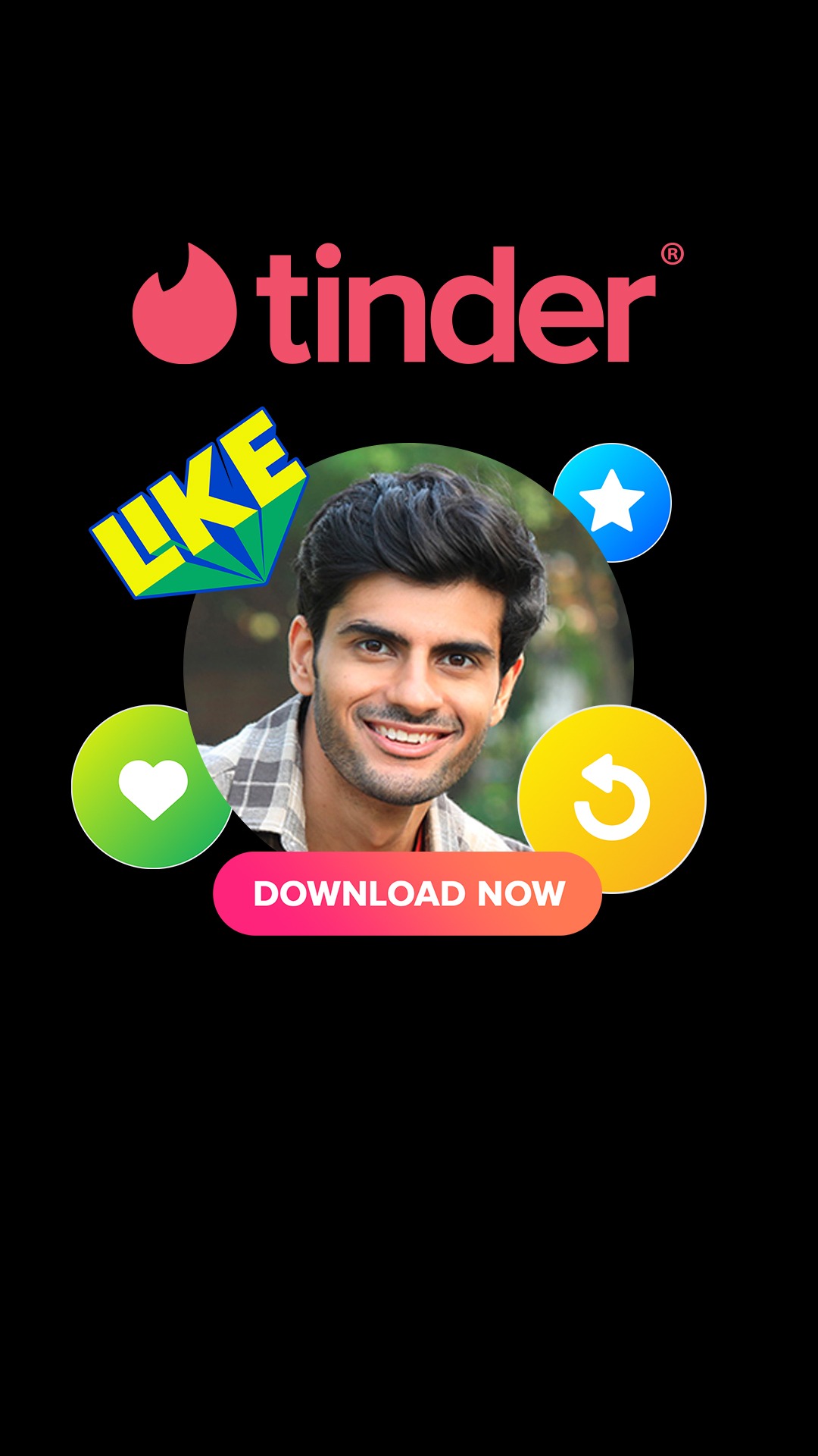 Tinder Dating App: Chat & Date 广告素材