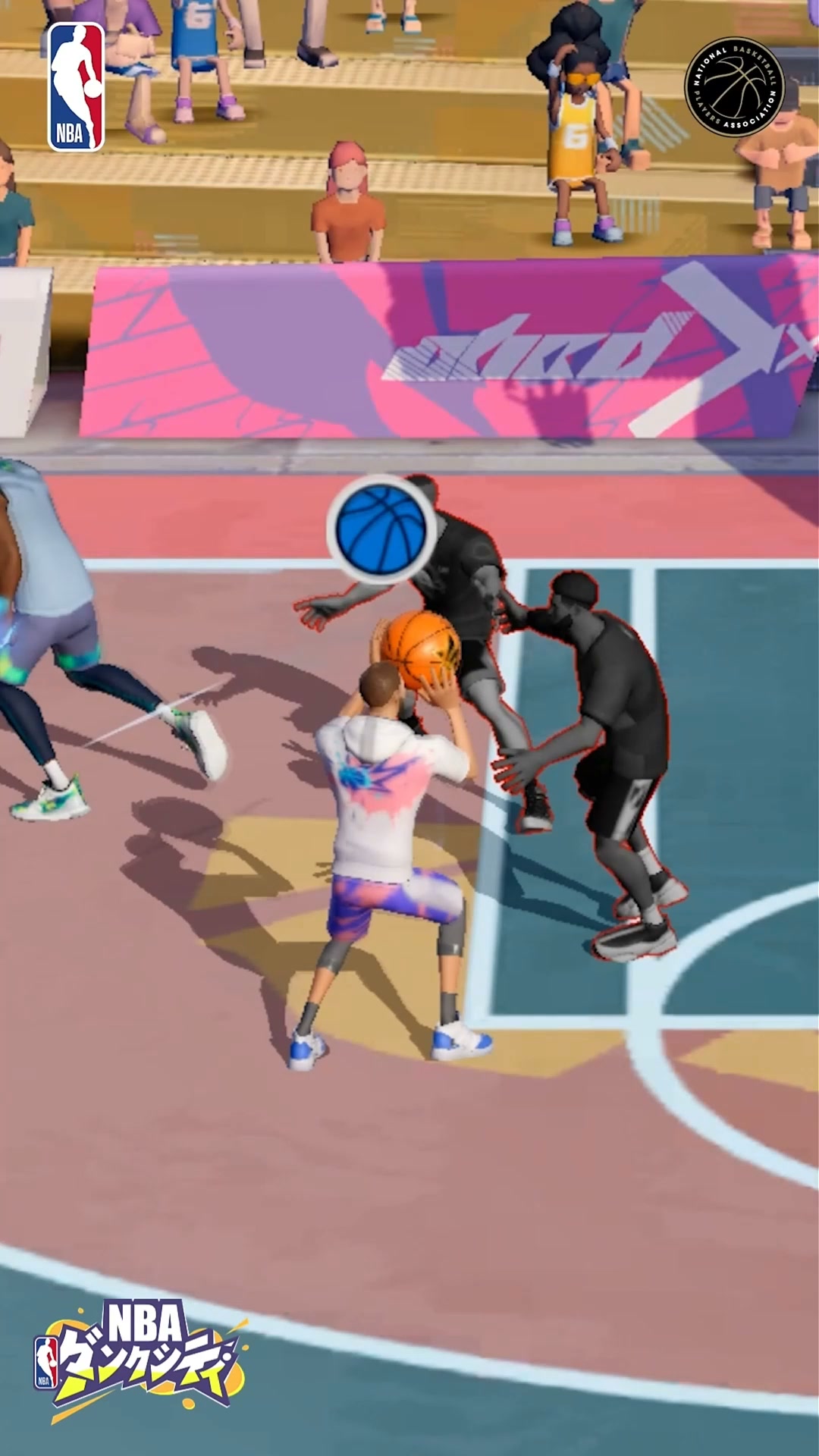 NBAダンクシティ advertising creative