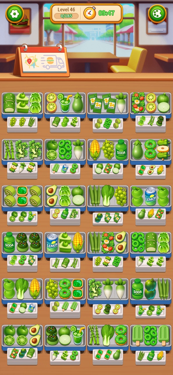 Grill Sort® :Skewer Food Match ad creative 2