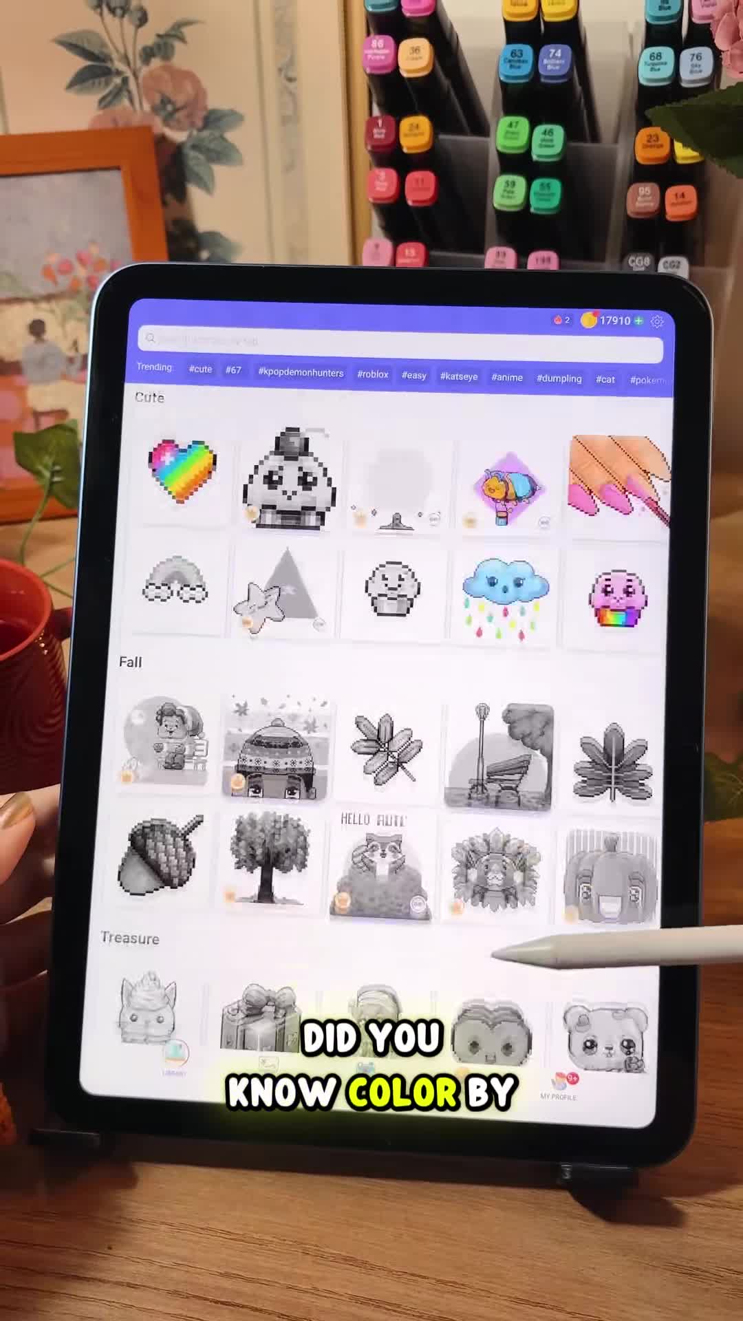 Color by Number:Coloring Games 广告创意