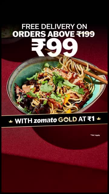 Zomato: Food Delivery & Dining advertising creative