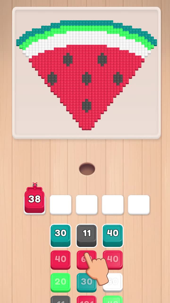 Food Hunt: Pixel Puzzle 广告素材