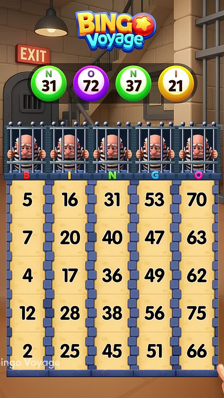 Bingo Voyage - Live Bingo Game advertising creative