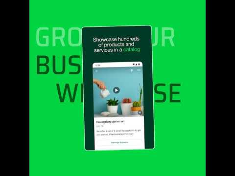 WhatsApp Business advertising creative