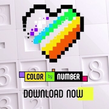 Color by Number:Coloring Games ad creative