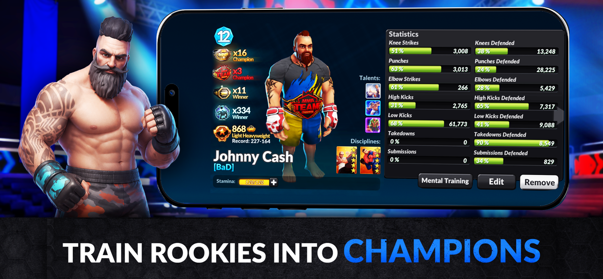 MMA Manager 2: Boxing Training ad creative 3