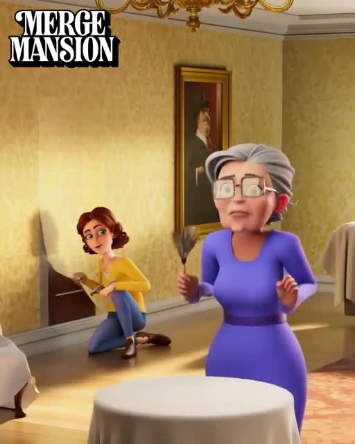Merge Mansion: Puzzles & Story 广告素材