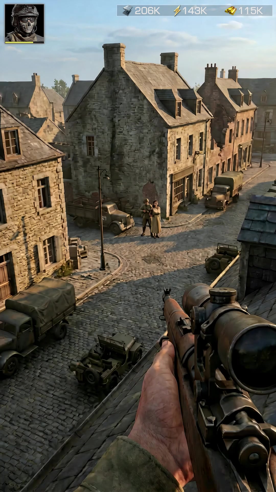 Warline: Sniper Strike advertising creative