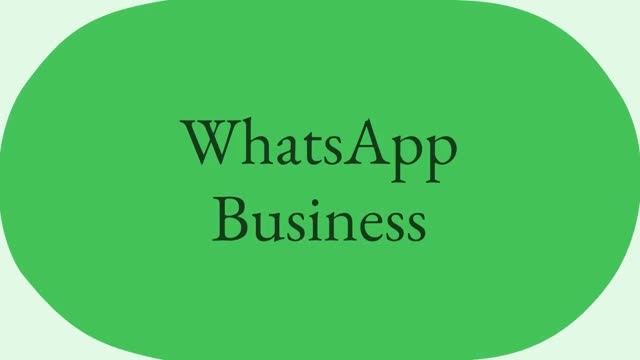 WhatsApp Business advertising creative