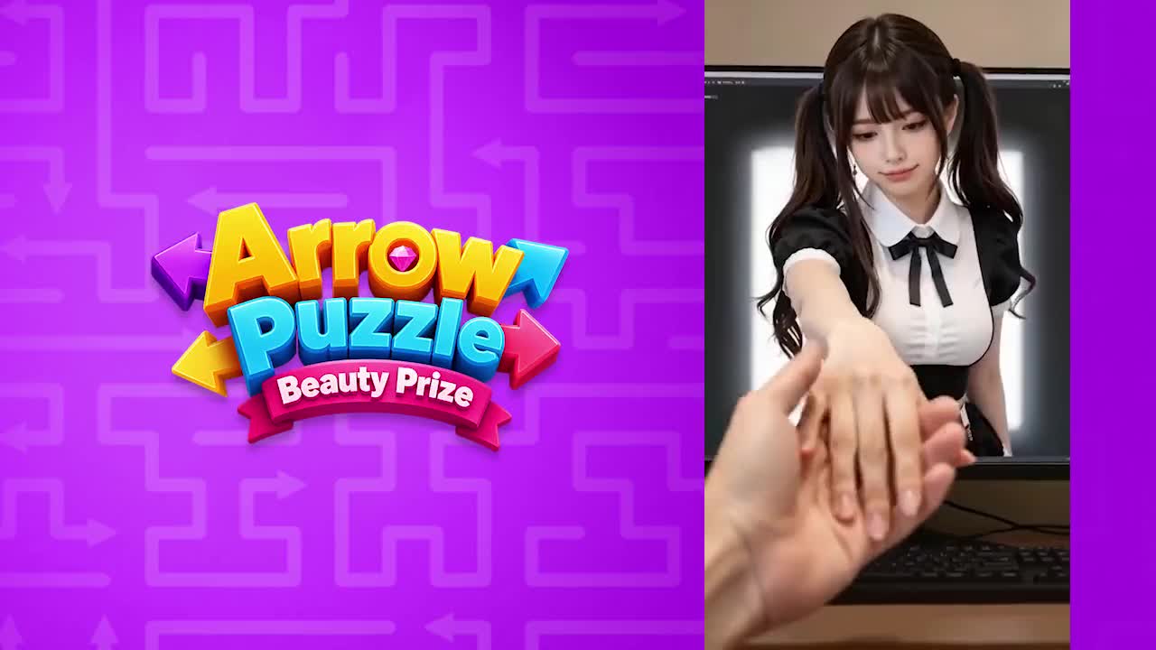 Arrow Puzzle:Beauty Prize 广告创意