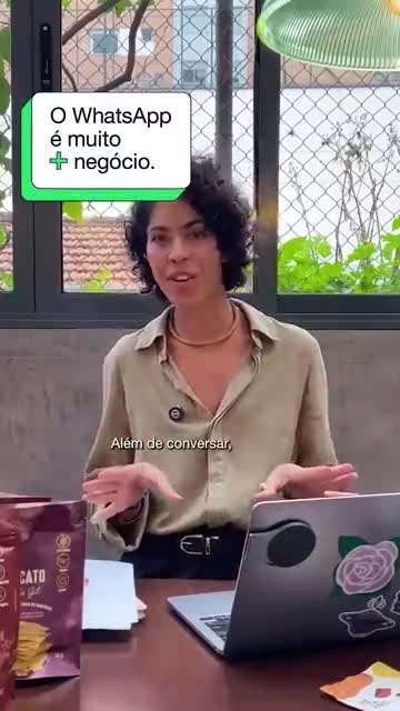 WhatsApp Business advertising creative