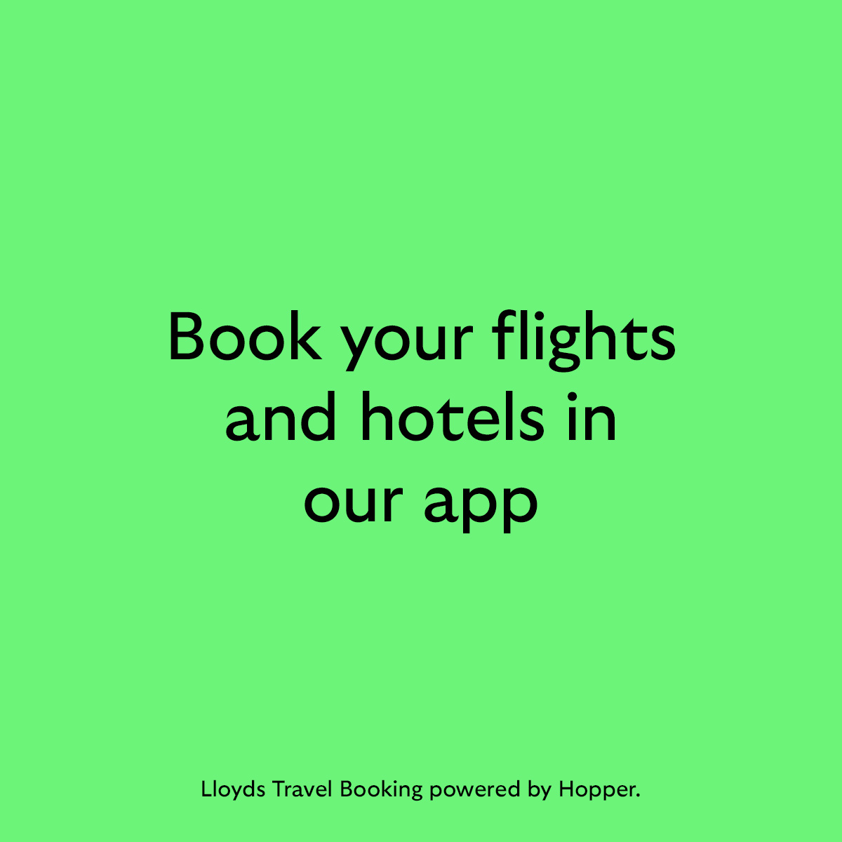 Lloyds Mobile Banking advertising creative