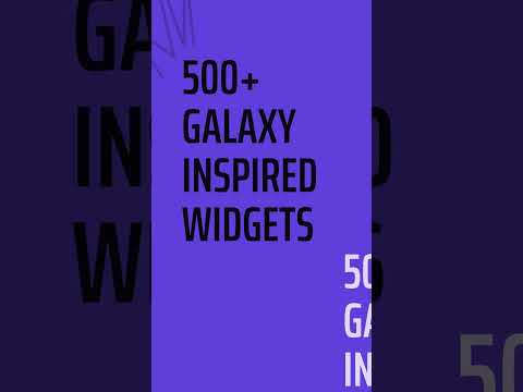 Galaxy Widgets: One UI 广告素材