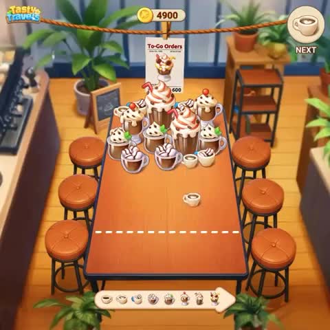 Tasty Travels: Merge Game 广告素材