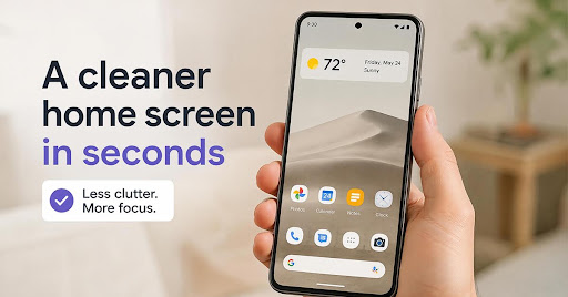 Big HomeScreen - Easy & Smooth 广告创意