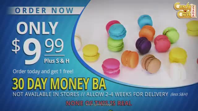 Candy Crush Saga advertising creative