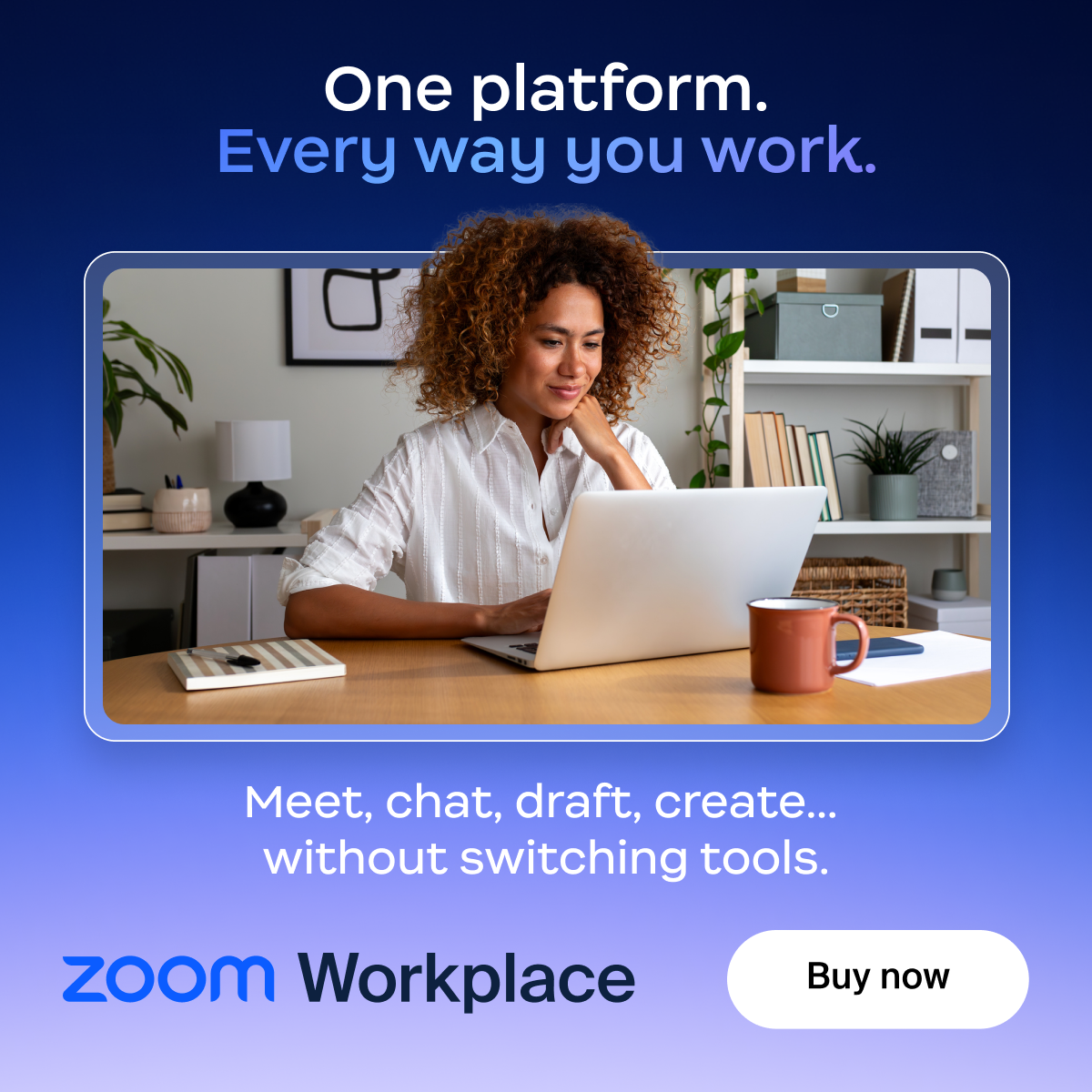 Zoom Workplace advertising creative