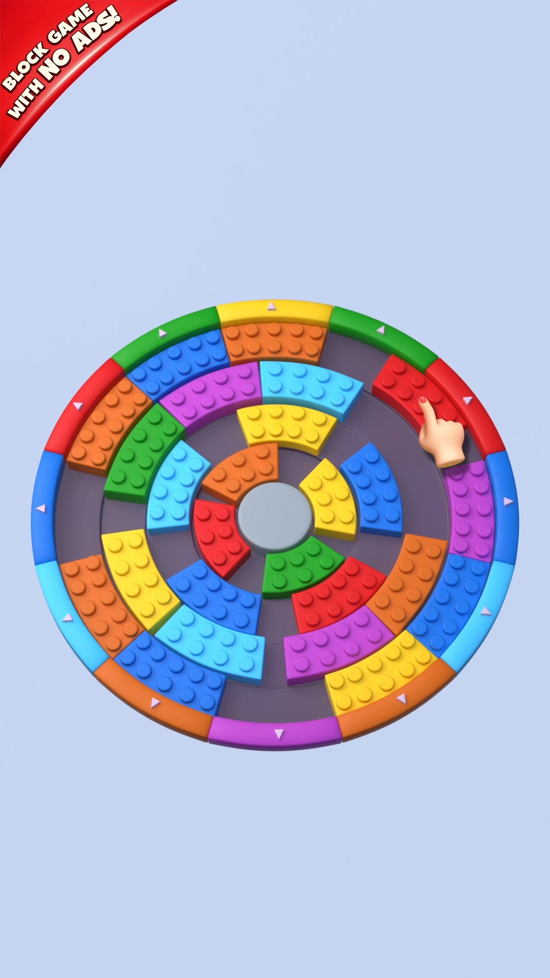 Block Out! - Color Sort Puzzle advertising creative