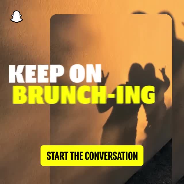 Snapchat 广告素材